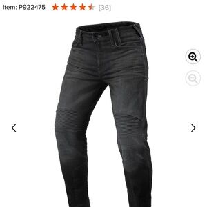Men's Straight Jeans in Charcoal Gray